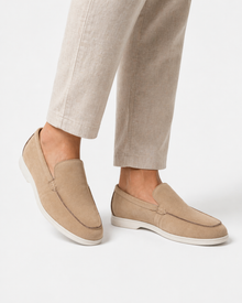 Suede Loafer Slip On