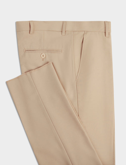 The Classic Tan Suit