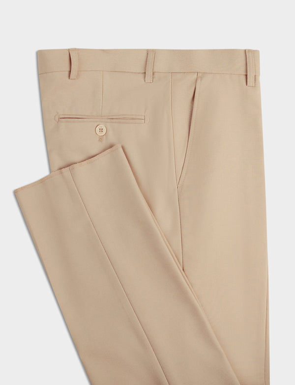 The Classic Tan Suit