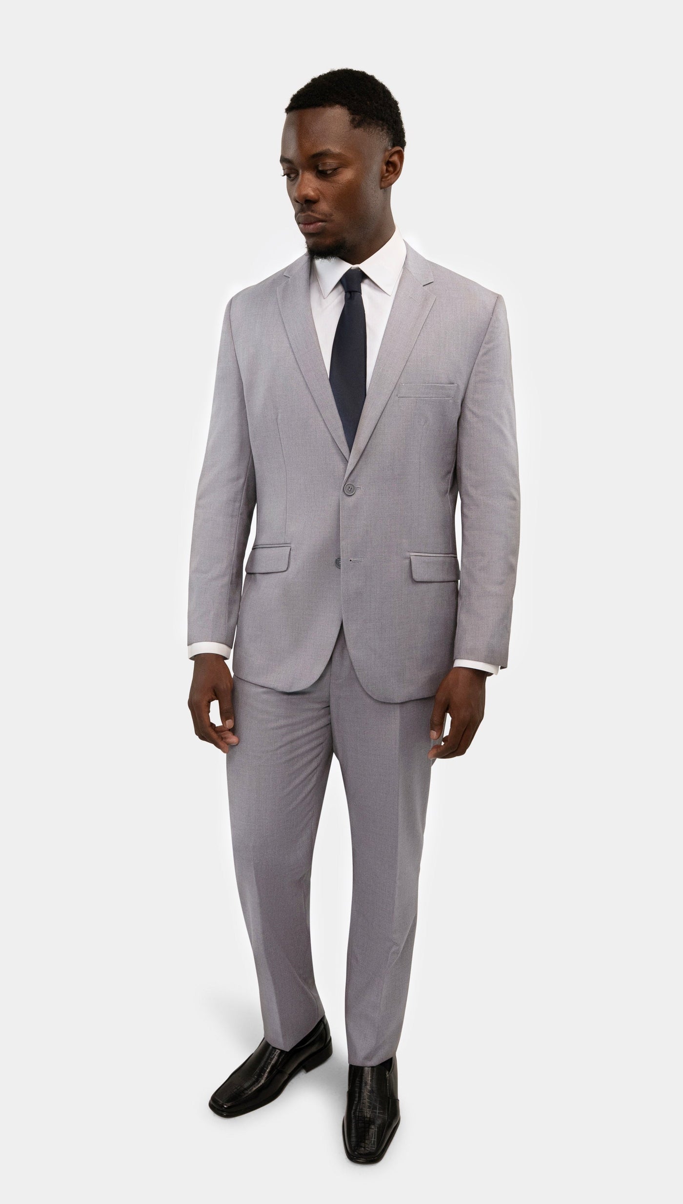 The Classic Grey Suit