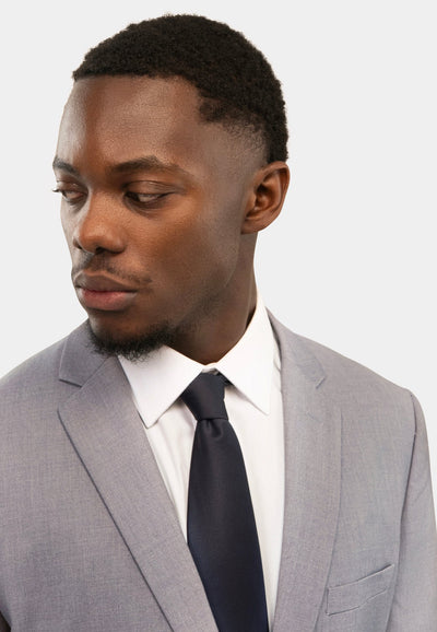 The Classic Grey Suit