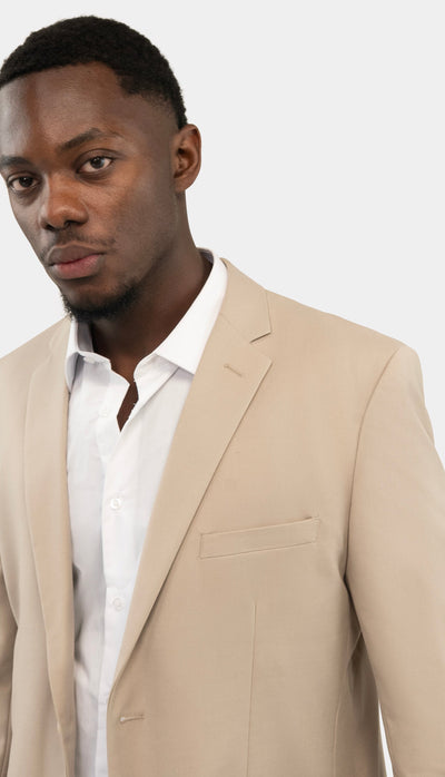 The Classic Tan Suit