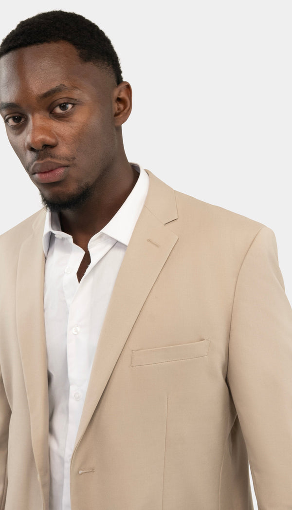 The Classic Tan Suit