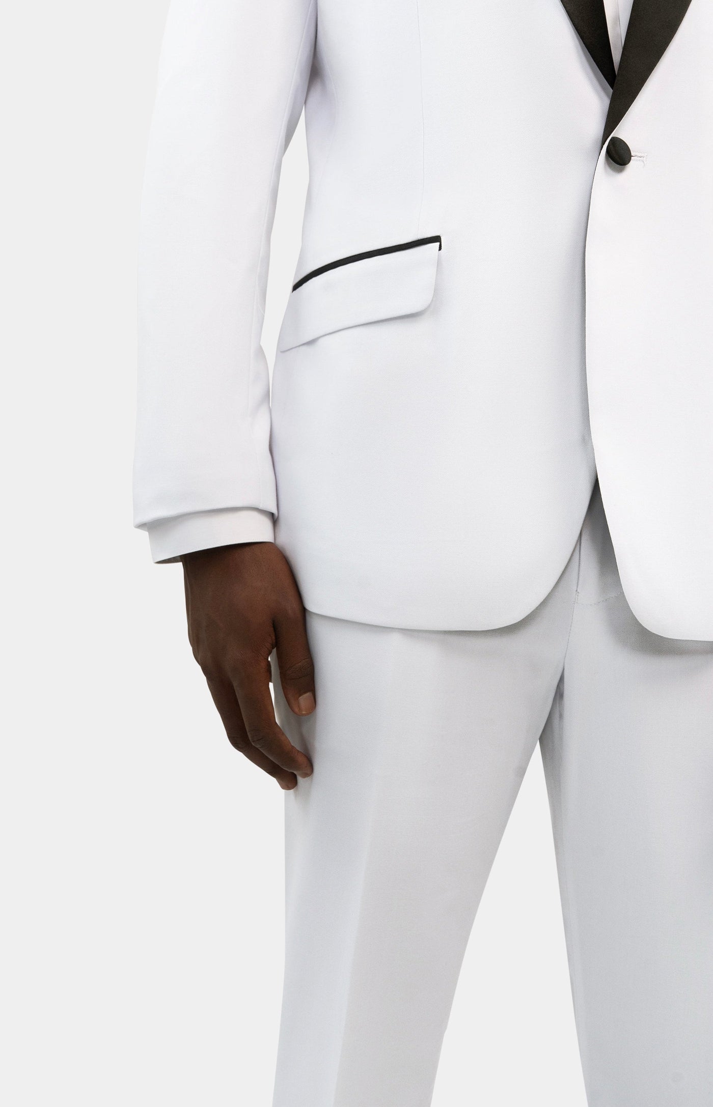 The White Shawl Tuxedo