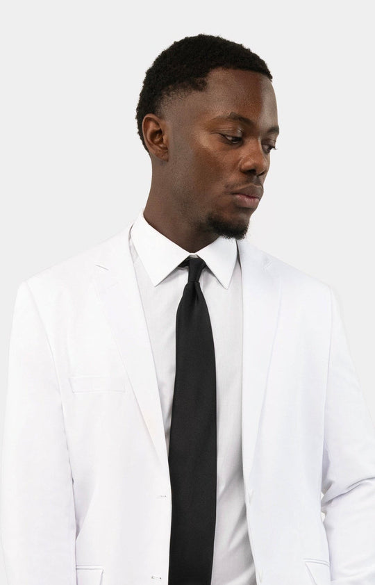 The Classic White Suit