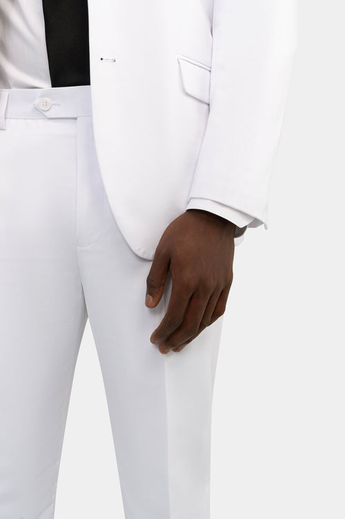 The Classic White Suit